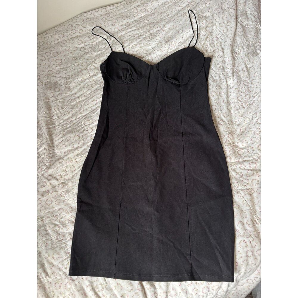 Blue Blush Spaghetti Strap Bodycon Mini Dress Women's Size Medium